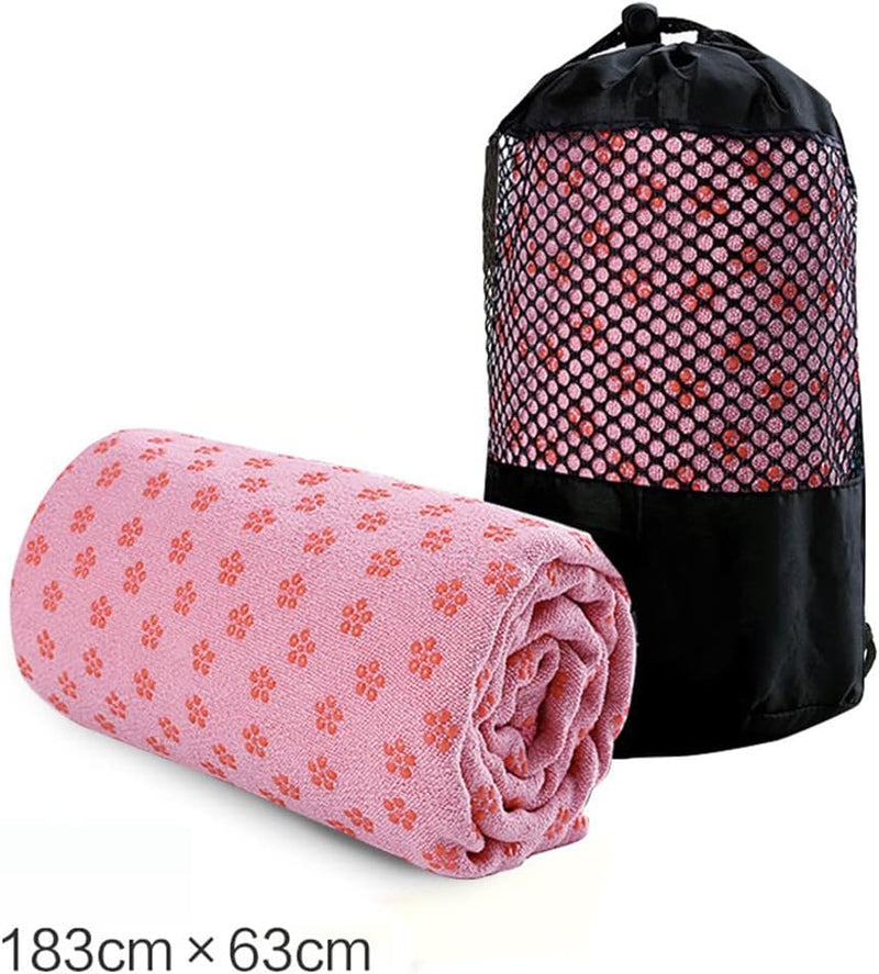 Laad afbeelding in Galerijviewer, Microvezel yogahanddoek sneldrogend 183 x 63 cm lila - happygetfit.com
