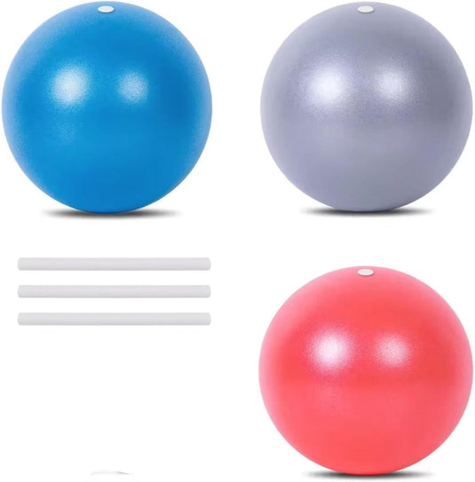 Mini pilatesballen set van 3 stuks 20 cm - happygetfit.com