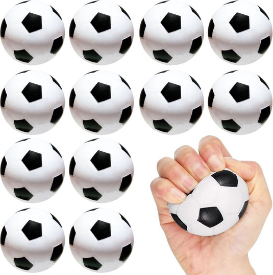 Mini schuimballen 12 stuks zachte sportballen van PU – stressballen – speelballen - happygetfit.com