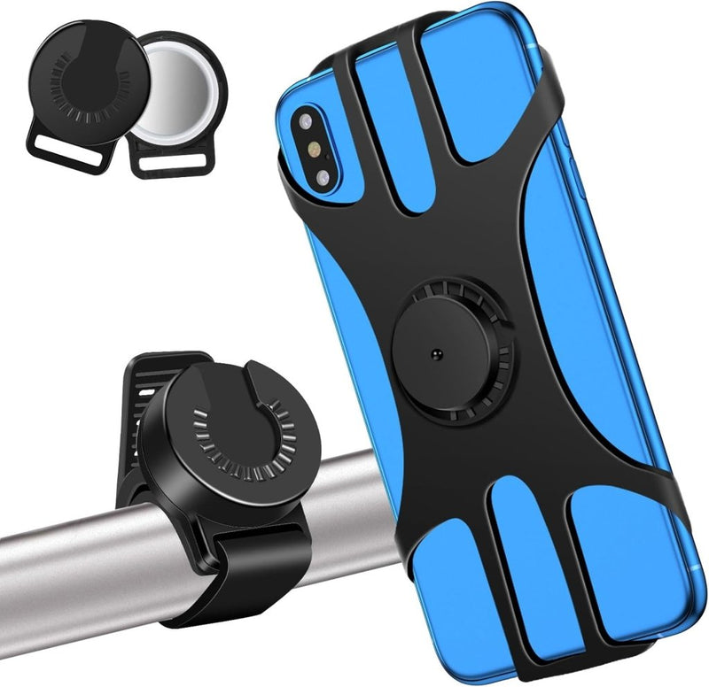 Laad afbeelding in Galerijviewer, MOSUO Universele telefoonhouder voor fiets, siliconen, 360 graden draaiend, voor smartphones van 4,5-7,0 inch - happygetfit.com
