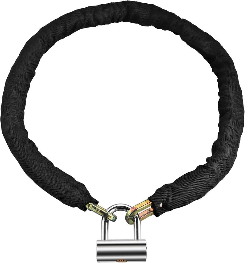 Chargez l'image dans la visionneuse de la galerie, Motorkettingslot 120 cm 10 mm met U-slot zwart - happygetfit.com
