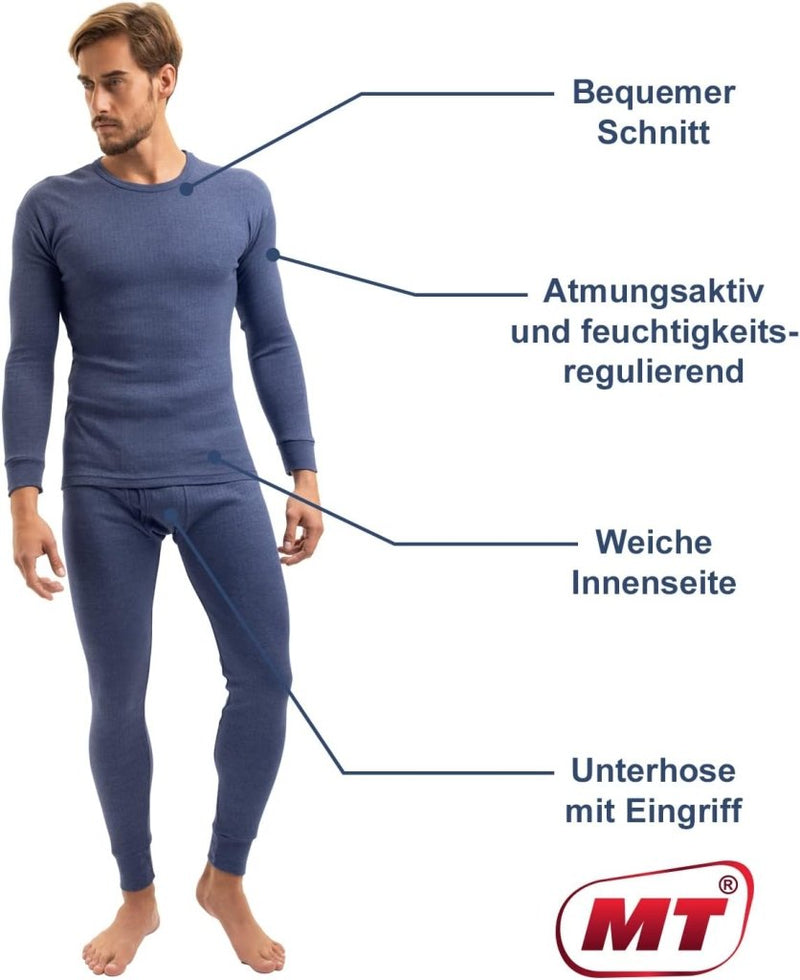 Laad afbeelding in Galerijviewer, MT Heren ski- en thermische onderbroek winter onderbroek - happygetfit.com
