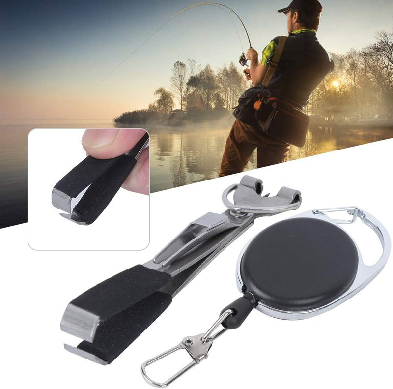 Załaduj obraz w przeglądarce galerii, Multifunctioneel visgereedschap met lijnknipper en knopenmaker inclusief intrekbare sleutelhanger – knooptool – vliegvisaccessoires - happygetfit.com
