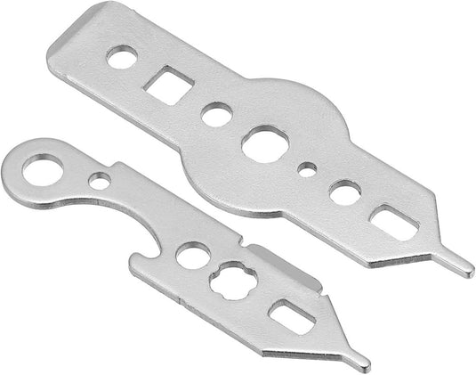 Multifunctionele dart wrench tool kit (2 stuks) - Sleutel gereedschap voor dartpijlen - Sleutelhanger accessoire dart shaft & soft tips - happygetfit.com