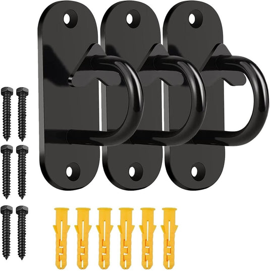Muur en plafondankers voor weerstandsbanden set van 3 - happygetfit.com