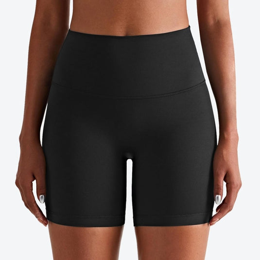 Naadloze dames sportshort high waist stretch - happygetfit.com