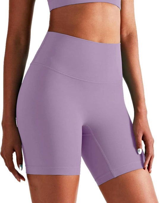 Naadloze dames sportshort high waist stretch - happygetfit.com