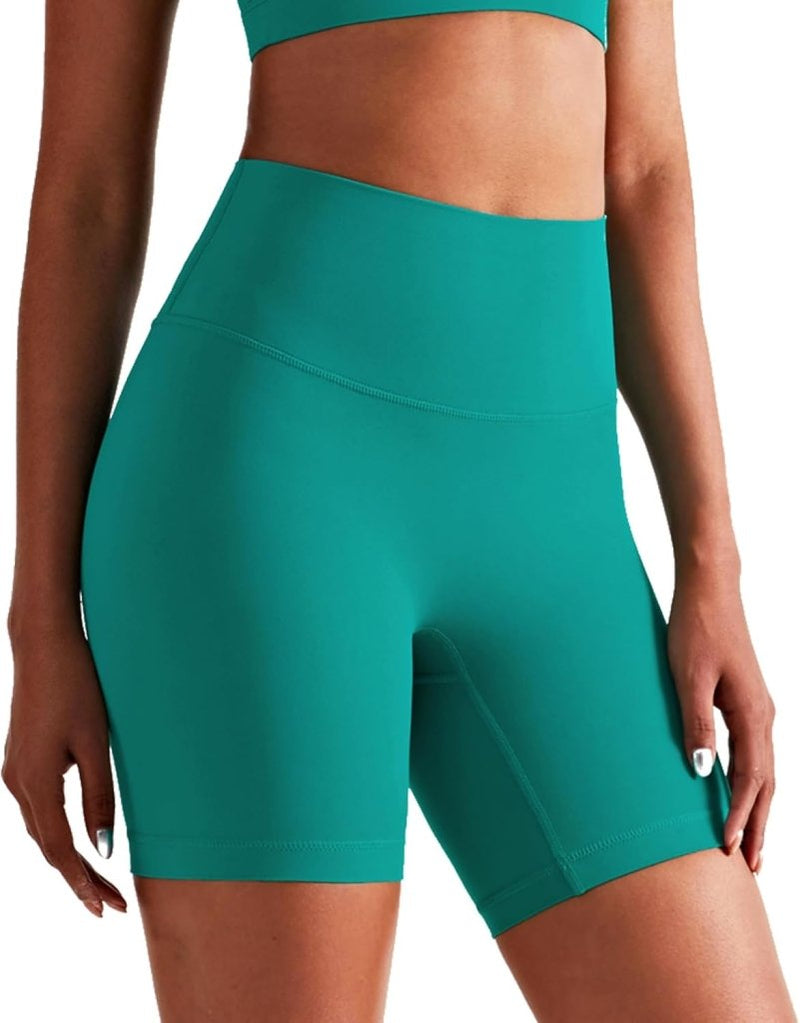 Laad afbeelding in Galerijviewer, Naadloze dames sportshort high waist stretch - happygetfit.com
