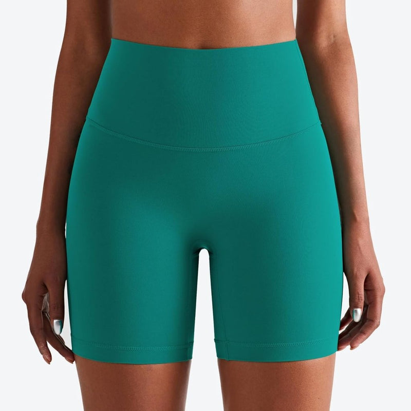 Laad afbeelding in Galerijviewer, Naadloze dames sportshort high waist stretch - happygetfit.com
