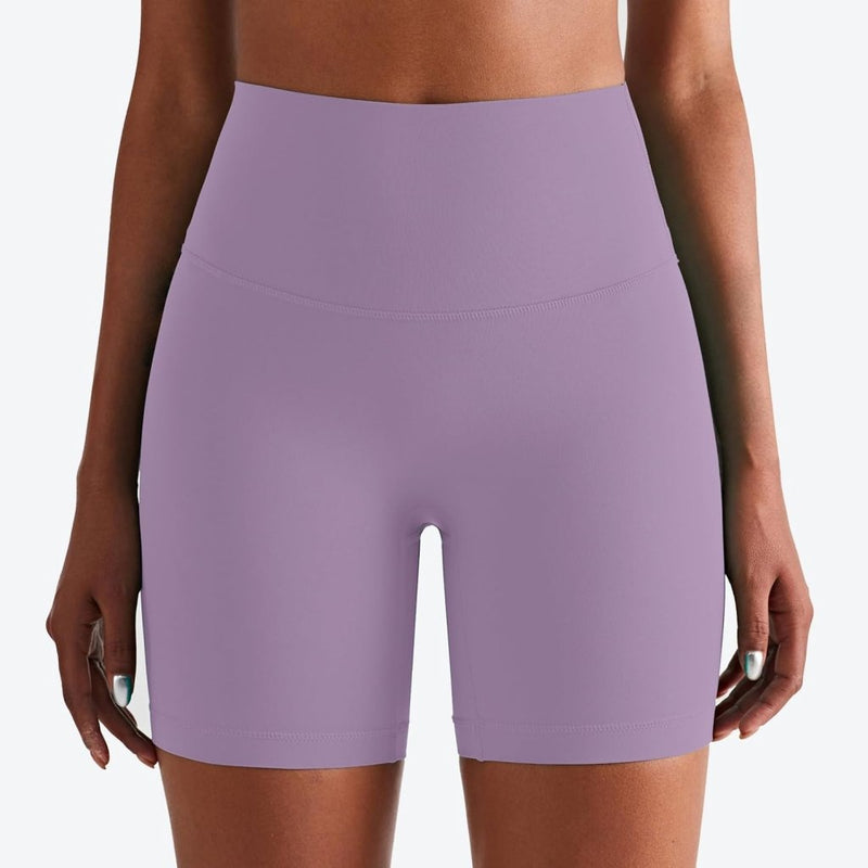 Laad afbeelding in Galerijviewer, Naadloze dames sportshort high waist stretch - happygetfit.com
