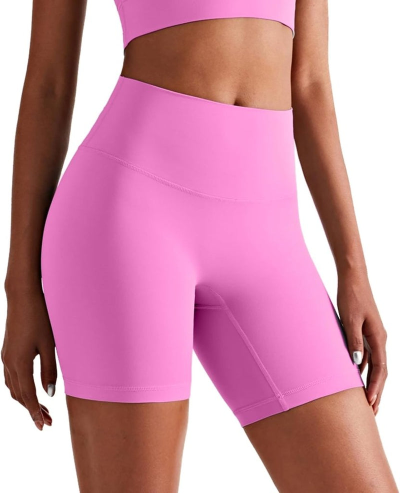 Laad afbeelding in Galerijviewer, Naadloze dames sportshort high waist stretch - happygetfit.com
