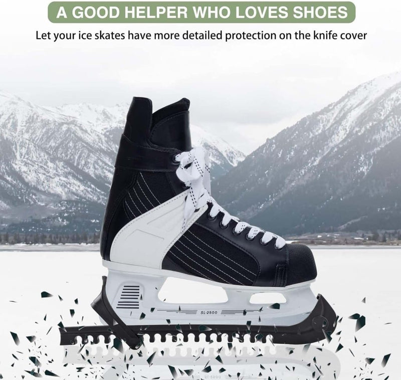 Laad afbeelding in Galerijviewer, NANAOUS 1 paar verstelbare beschermers voor schaatsen voor hockey of kunstschaatsen - happygetfit.com
