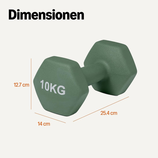 Neopreen dumbbells met antislip grip – halters – fitness gewichten - happygetfit.com