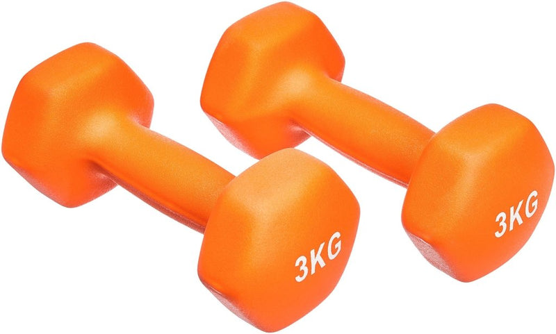 Laad afbeelding in Galerijviewer, Neopreen dumbbells met antislip grip – halters – fitness gewichten - happygetfit.com
