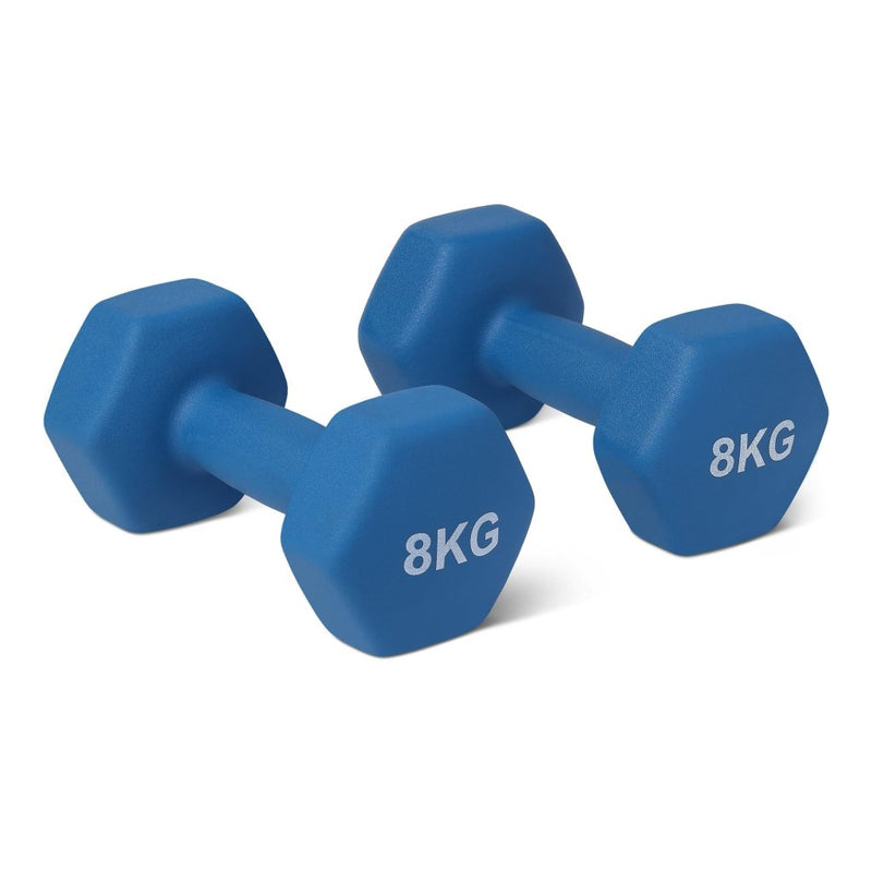 Laad afbeelding in Galerijviewer, Neopreen dumbbells met antislip grip – halters – fitness gewichten - happygetfit.com
