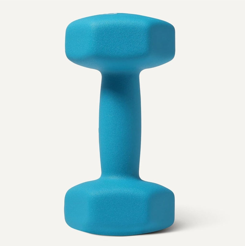 Laad afbeelding in Galerijviewer, Neopreen halterset met zeshoekige antislip dumbbells in verschillende gewichten – handgewichten – krachttraining - happygetfit.com
