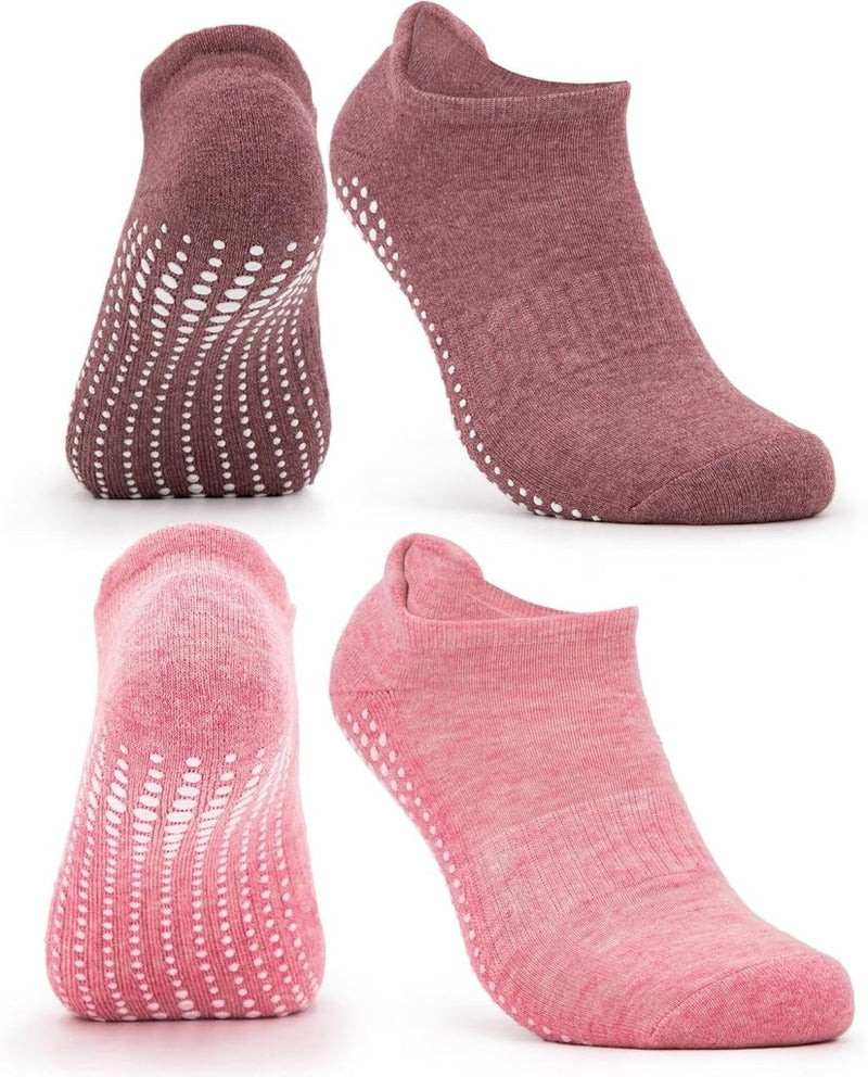 Load image into Gallery viewer, Occulto Women Pilates Grip Socks 2-4 Pack (Model: Mady), Yoga Grip Socks - happygetfit.com
