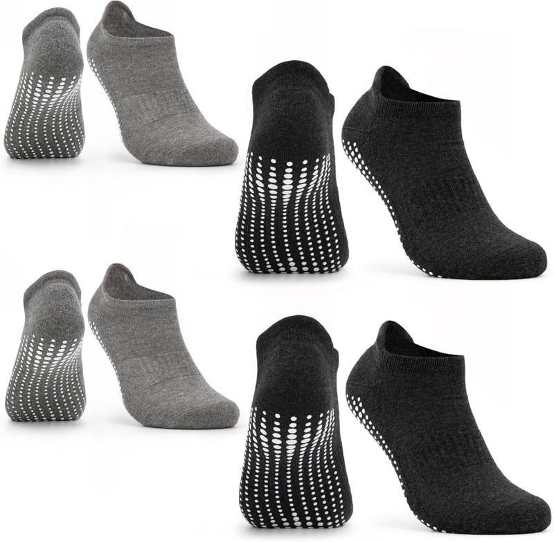 Load image into Gallery viewer, Occulto Women Pilates Grip Socks 2-4 Pack (Model: Mady), Yoga Grip Socks - happygetfit.com
