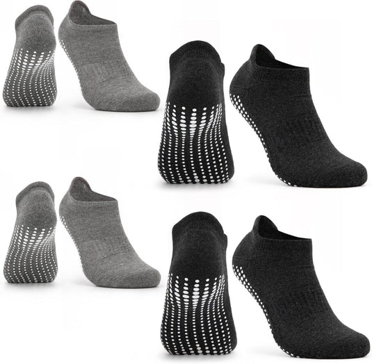 Occulto Women Pilates Grip Socks 2-4 Pack (Model: Mady), Yoga Grip Socks - happygetfit.com