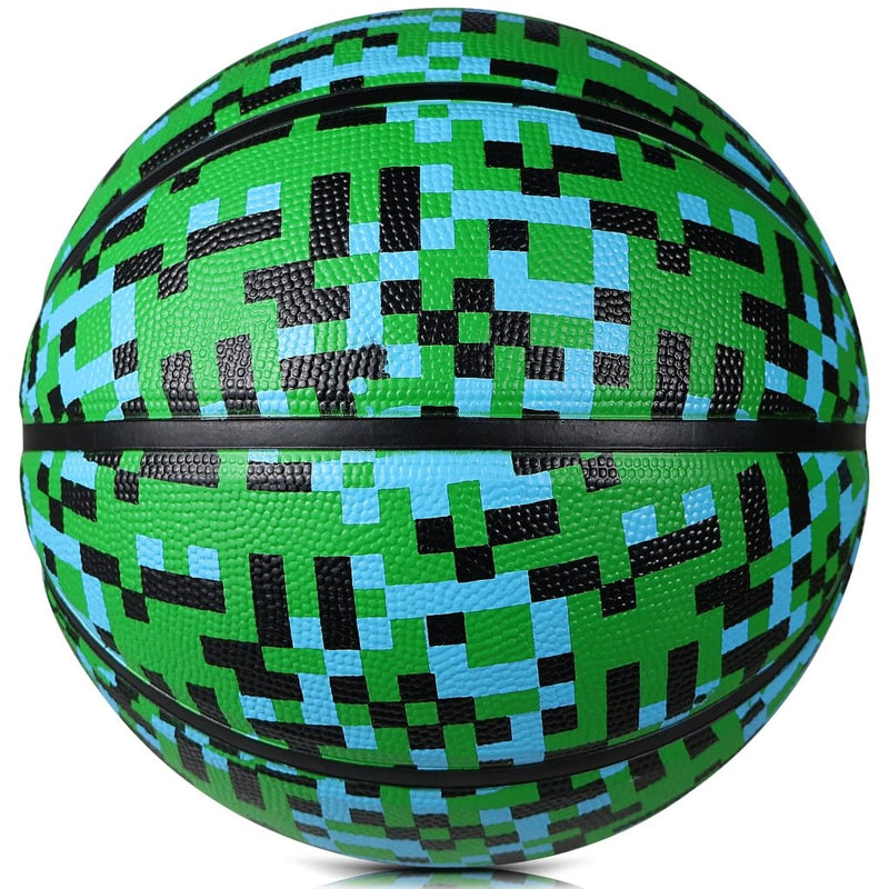 Load image into Gallery viewer, Official Rubber Basketball Outdoor Indoor Mens Basketball Ball Size 3/4/5/6/7 for Kids Youth Teen Boys and Girls Gift Ideas(Without Pump) - happygetfit.com
