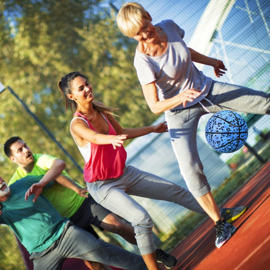 Official Rubber Basketball Outdoor Indoor Mens Basketball Ball Size 3/4/5/6/7 for Kids Youth Teen Boys and Girls Gift Ideas(Without Pump) - happygetfit.com