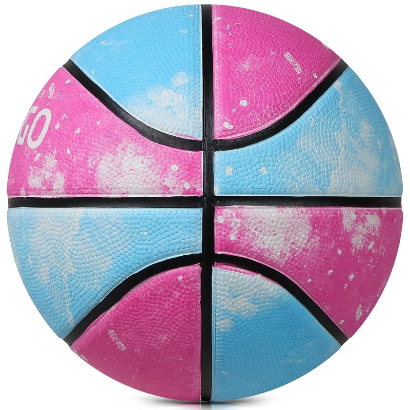 Load image into Gallery viewer, Official Rubber Basketball Outdoor Indoor Mens Basketball Ball Size 3/4/5/6/7 for Kids Youth Teen Boys and Girls Gift Ideas(Without Pump) - happygetfit.com
