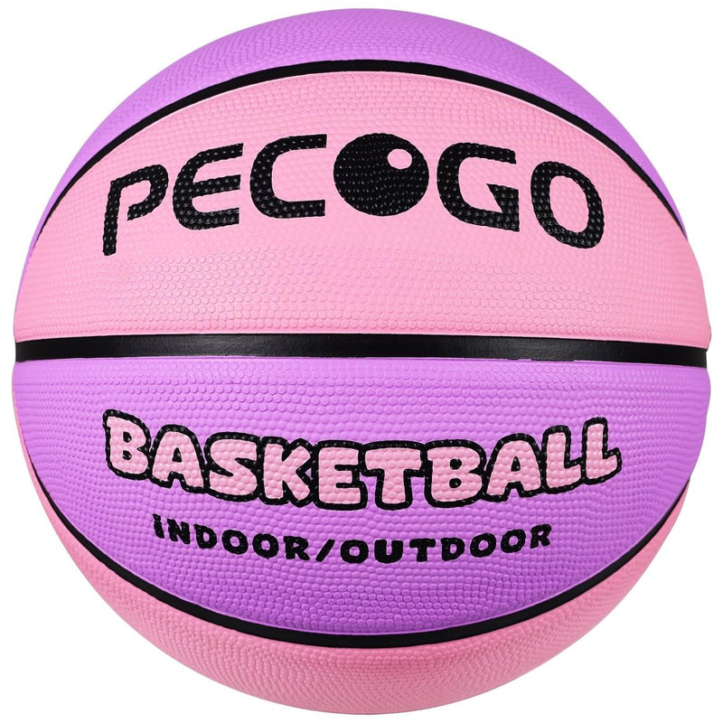 Load image into Gallery viewer, Official Rubber Basketball Outdoor Indoor Mens Basketball Ball Size 3/4/5/6/7 for Kids Youth Teen Boys and Girls Gift Ideas(Without Pump) - happygetfit.com
