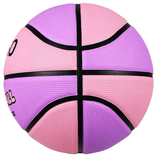 Official Rubber Basketball Outdoor Indoor Mens Basketball Ball Size 3/4/5/6/7 for Kids Youth Teen Boys and Girls Gift Ideas(Without Pump) - happygetfit.com