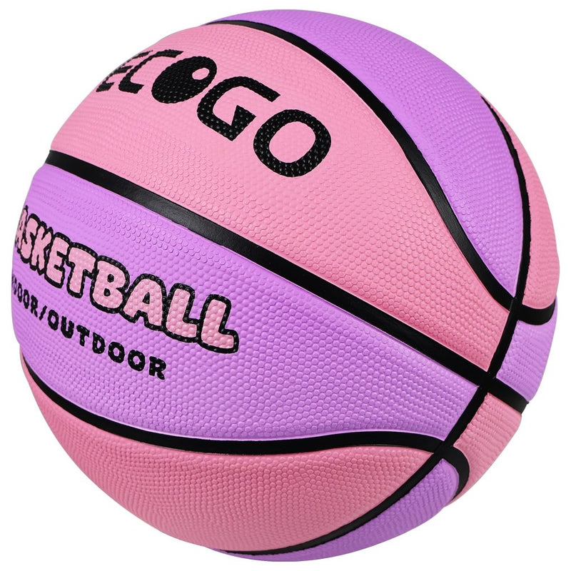 Load image into Gallery viewer, Official Rubber Basketball Outdoor Indoor Mens Basketball Ball Size 3/4/5/6/7 for Kids Youth Teen Boys and Girls Gift Ideas(Without Pump) - happygetfit.com
