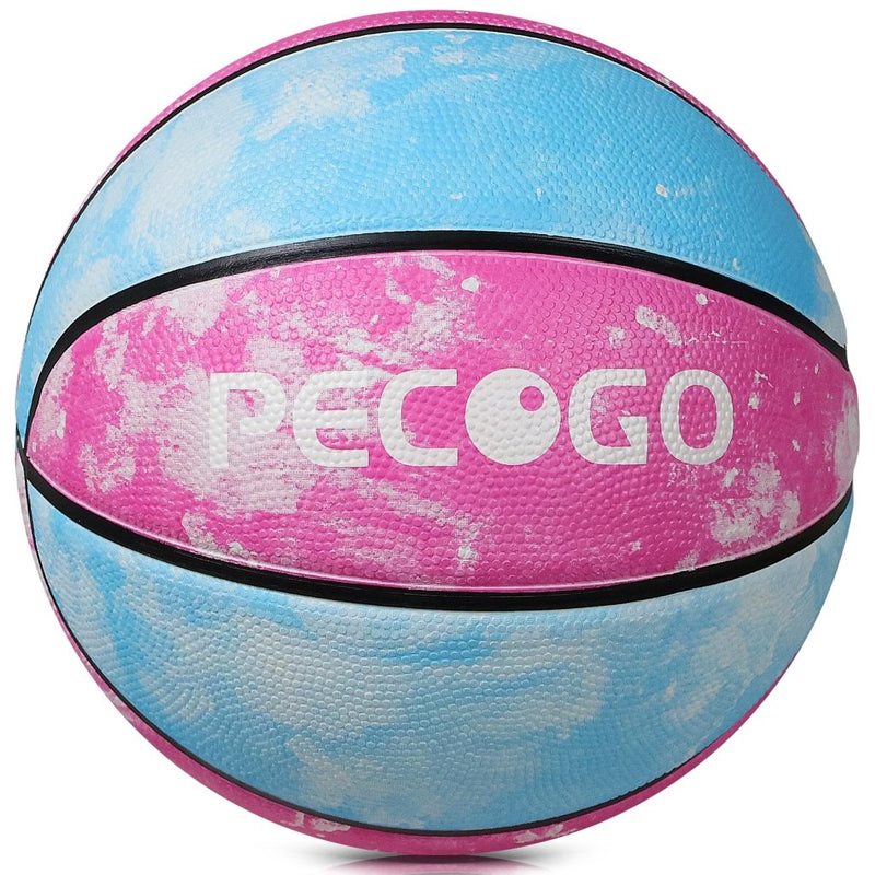 Load image into Gallery viewer, Official Rubber Basketball Outdoor Indoor Mens Basketball Ball Size 3/4/5/6/7 for Kids Youth Teen Boys and Girls Gift Ideas(Without Pump) - happygetfit.com
