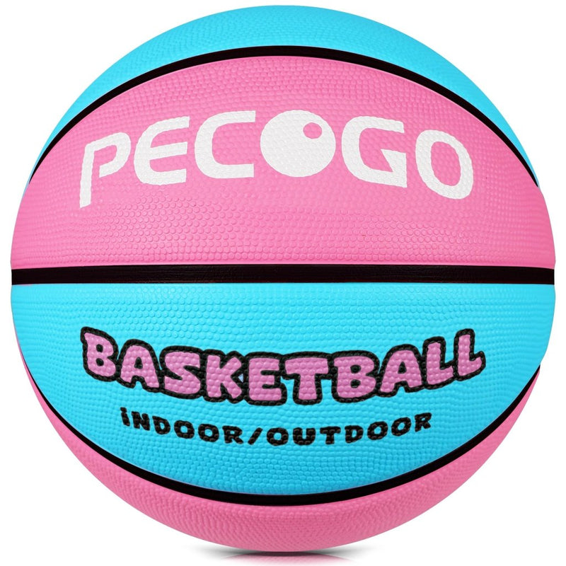 Load image into Gallery viewer, Official Rubber Basketball Outdoor Indoor Mens Basketball Ball Size 3/4/5/6/7 for Kids Youth Teen Boys and Girls Gift Ideas(Without Pump) - happygetfit.com
