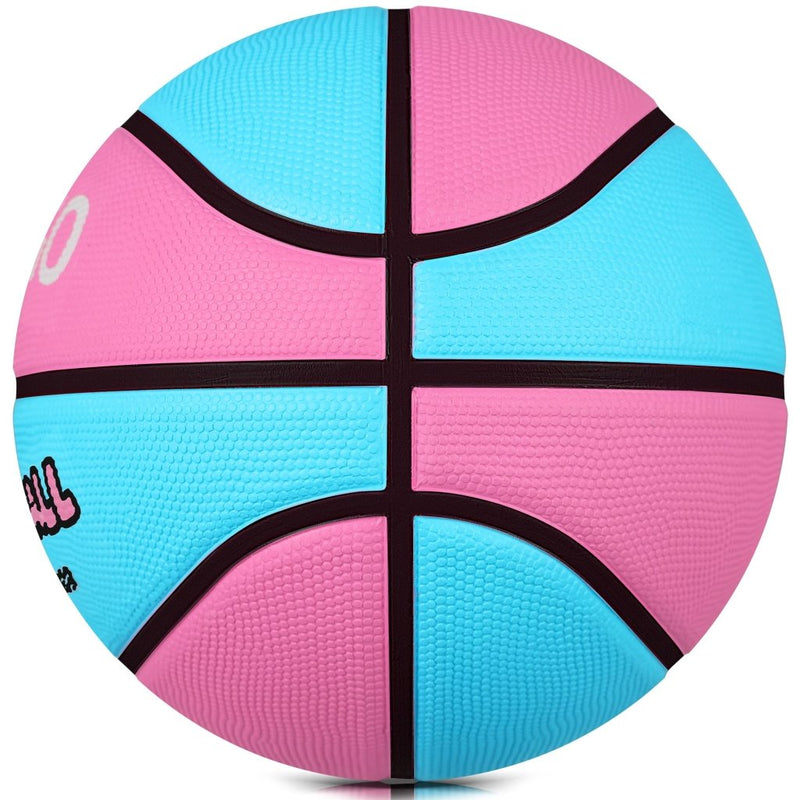 Load image into Gallery viewer, Official Rubber Basketball Outdoor Indoor Mens Basketball Ball Size 3/4/5/6/7 for Kids Youth Teen Boys and Girls Gift Ideas(Without Pump) - happygetfit.com
