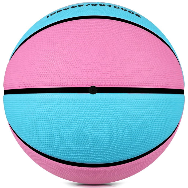 Load image into Gallery viewer, Official Rubber Basketball Outdoor Indoor Mens Basketball Ball Size 3/4/5/6/7 for Kids Youth Teen Boys and Girls Gift Ideas(Without Pump) - happygetfit.com
