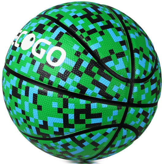 Official Rubber Basketball Outdoor Indoor Mens Basketball Ball Size 3/4/5/6/7 for Kids Youth Teen Boys and Girls Gift Ideas(Without Pump) - happygetfit.com
