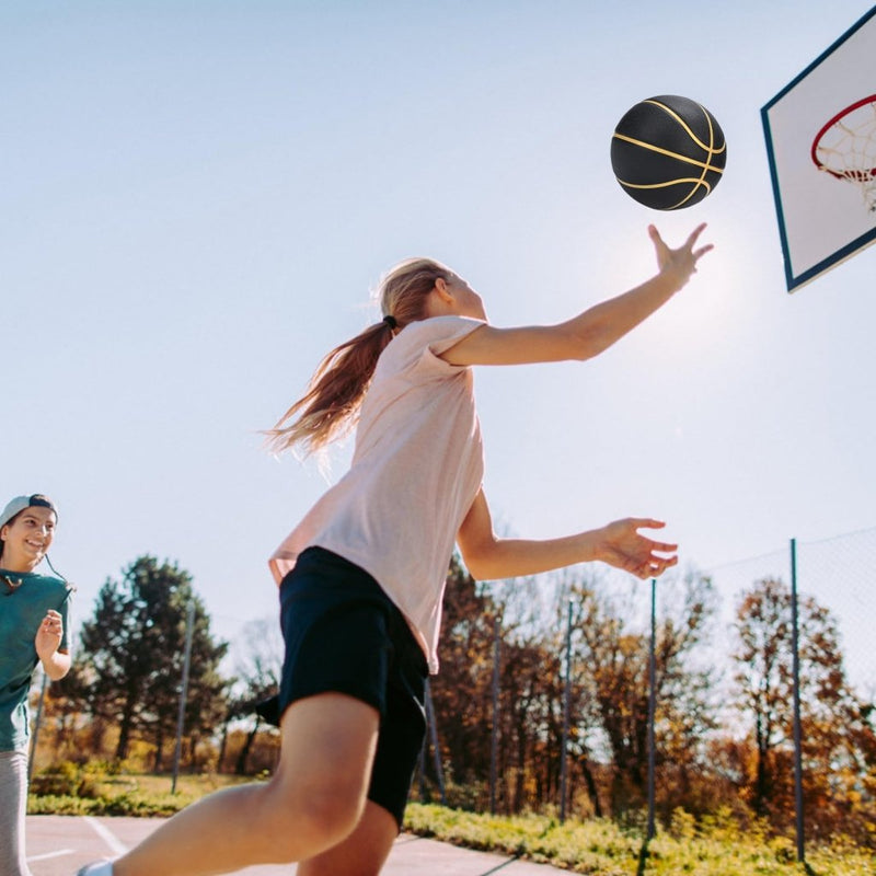 Load image into Gallery viewer, Official Rubber Basketball Outdoor Indoor Mens Basketball Ball Size 3/4/5/6/7 for Kids Youth Teen Boys and Girls Gift Ideas(Without Pump) - happygetfit.com

