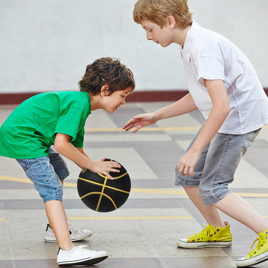 Official Rubber Basketball Outdoor Indoor Mens Basketball Ball Size 3/4/5/6/7 for Kids Youth Teen Boys and Girls Gift Ideas(Without Pump) - happygetfit.com
