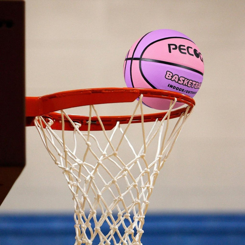 Load image into Gallery viewer, Official Rubber Basketball Outdoor Indoor Mens Basketball Ball Size 3/4/5/6/7 for Kids Youth Teen Boys and Girls Gift Ideas(Without Pump) - happygetfit.com
