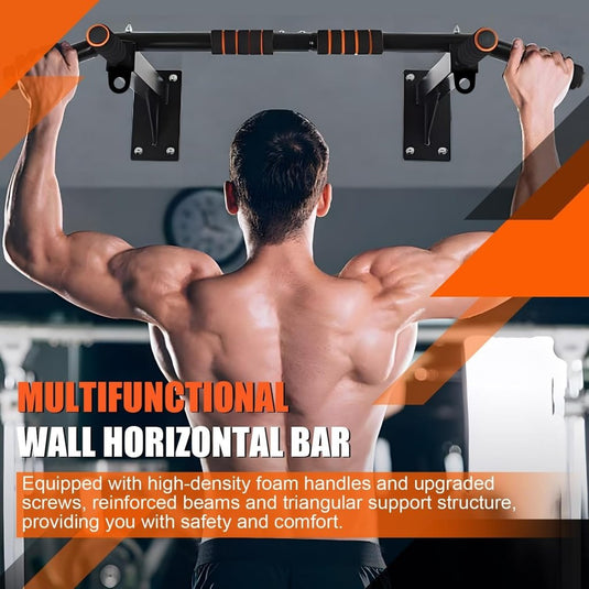 Optrekstang voor deurkozijn 50-85 cm zonder boren tot 200 kg – pull-up bar – krachttraining - happygetfit.com