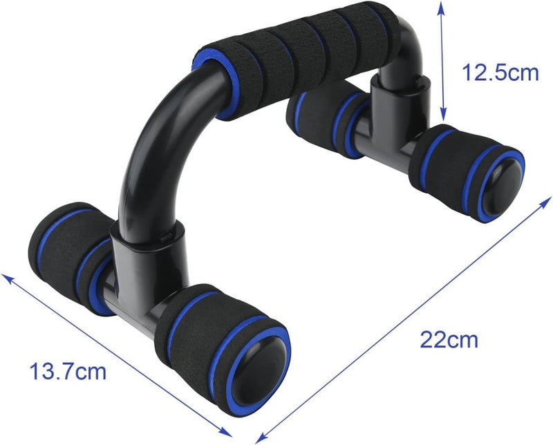 Bild im Galerie-Viewer laden, Opvouwbaar push-up board 24-in-1 met verstelbare handgrepen en antislip voetjes voor borst armen en schouders – opdruksteunen – krachttraining - happygetfit.com

