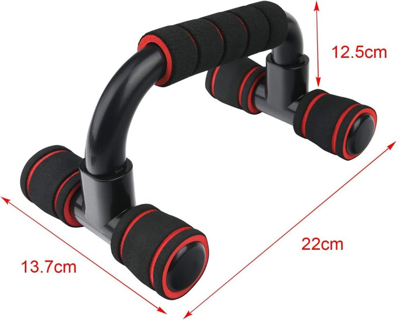 Bild im Galerie-Viewer laden, Opvouwbaar push-up board 24-in-1 met verstelbare handgrepen en antislip voetjes voor borst armen en schouders – opdruksteunen – krachttraining - happygetfit.com
