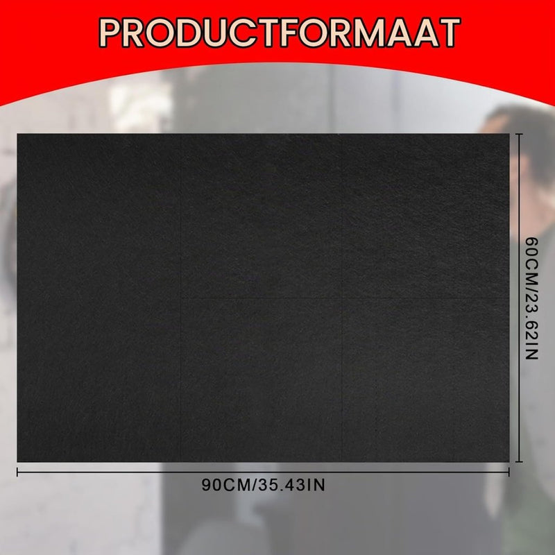 Load image in Gallery Viewer, Opvouwbare dartbord beschermmat 6-delig 60 x 90 cm van schokabsorberend EVA-schuim – dartwandbescherming – dartisolatie - happygetfit.com
