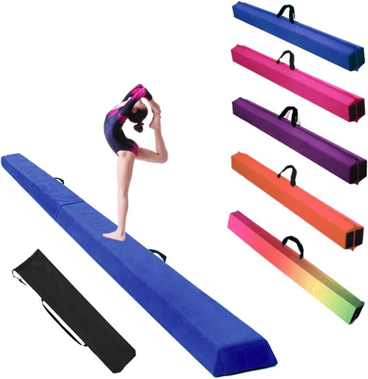 Opvouwbare evenwichtsbalk kinderen – 10 cm breed – EVA balansbalk voor gymnastiek, turnen en thuis trainen - happygetfit.com