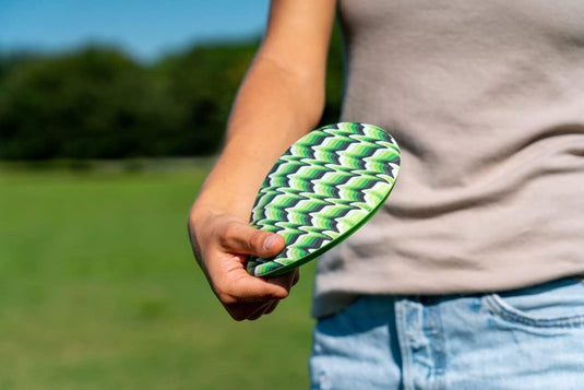 Opvouwbare siliconen frisbee 15 cm – zachte werpschijf voor binnen en buiten - happygetfit.com