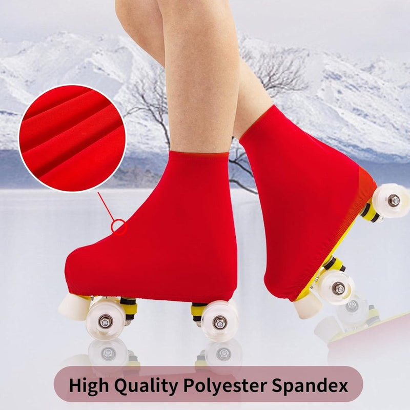 Laad afbeelding in Galerijviewer, Overtreksokken voor rolschaatsen, schaatsen, bescherming voor inline skates, schaatsen, bescherming voor rolschaatsen, schaatsen, bescherming voor kunstschaatsen, schaatsen - happygetfit.com

