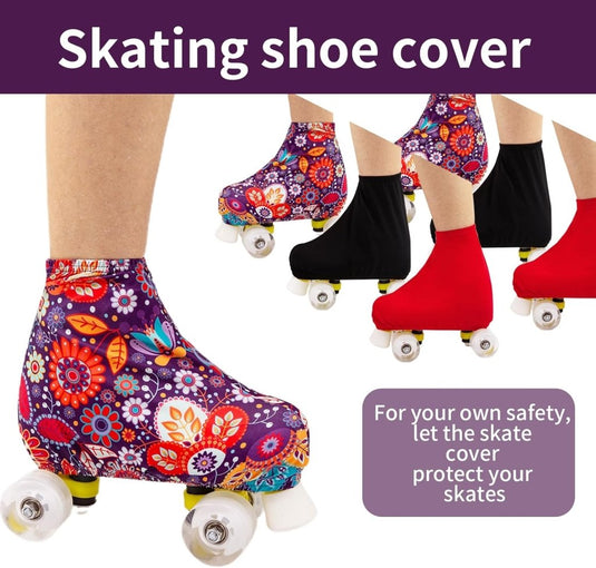 Overtreksokken voor rolschaatsen, schaatsen, bescherming voor inline skates, schaatsen, bescherming voor rolschaatsen, schaatsen, bescherming voor kunstschaatsen, schaatsen - happygetfit.com