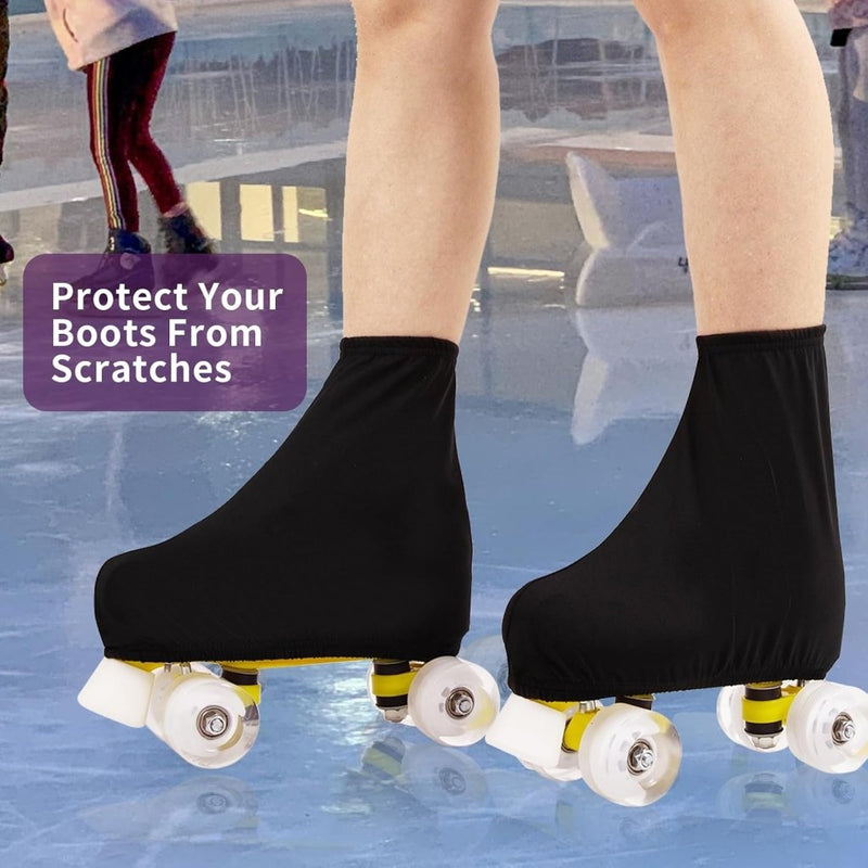 Laad afbeelding in Galerijviewer, Overtreksokken voor rolschaatsen, schaatsen, bescherming voor inline skates, schaatsen, bescherming voor rolschaatsen, schaatsen, bescherming voor kunstschaatsen, schaatsen - happygetfit.com
