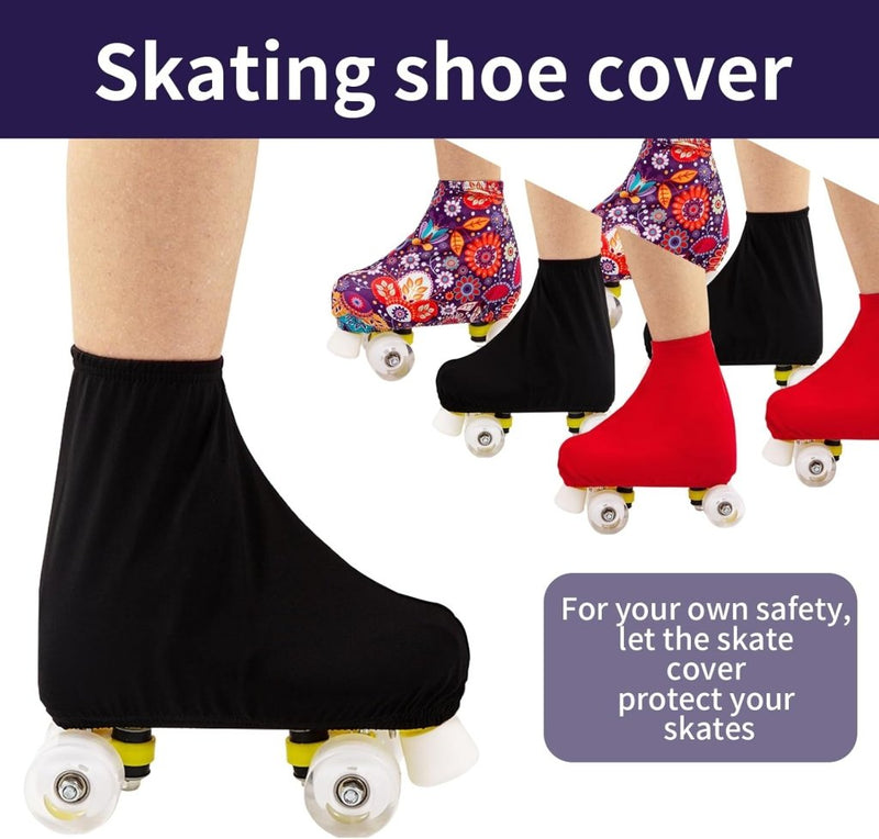 Laad afbeelding in Galerijviewer, Overtreksokken voor rolschaatsen, schaatsen, bescherming voor inline skates, schaatsen, bescherming voor rolschaatsen, schaatsen, bescherming voor kunstschaatsen, schaatsen - happygetfit.com

