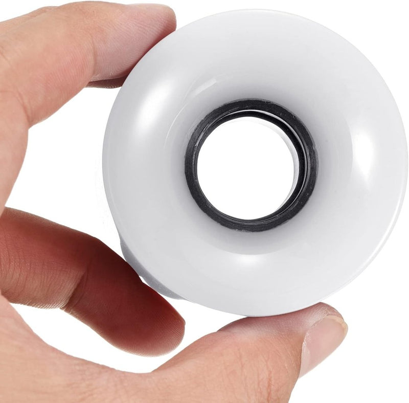 Laad afbeelding in Galerijviewer, PATIKIL 60mm Longboard Wielen, 4 Pack Skateboard Wiel Straat Wielen voor Skateboards Cruiser Wielen Vervanging 78A, Wit - happygetfit.com

