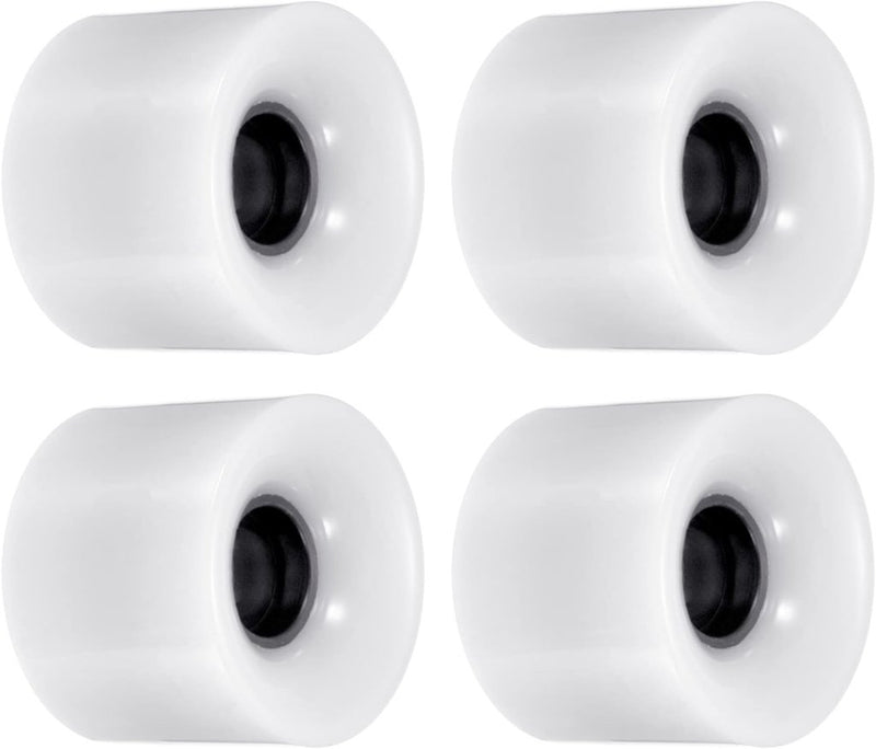 Laad afbeelding in Galerijviewer, PATIKIL 60mm Longboard Wielen, 4 Pack Skateboard Wiel Straat Wielen voor Skateboards Cruiser Wielen Vervanging 78A, Wit - happygetfit.com
