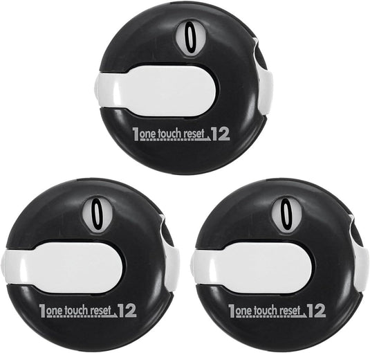 PATIKIL Golf Score Teller Mini Golf Shot Slag Bevestiging Teller Clicker Clip voor Golfers Handschoen Tas Hoed - happygetfit.com